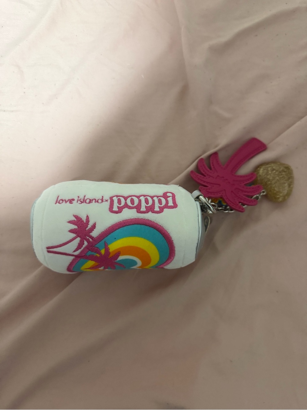 Poppi x Love Island Keychain